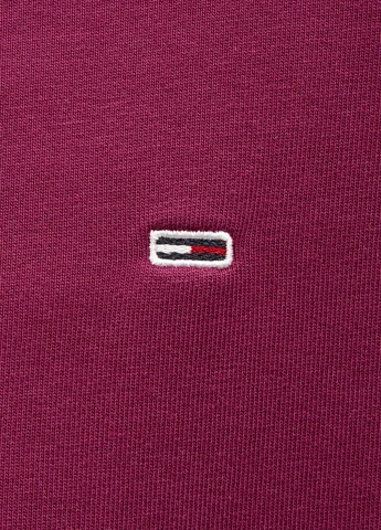 Вишневый свитшот Tommy Jeans однотонный вышивка (315050522)
