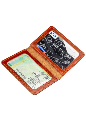 Кожаная обложка на водительские документы 10х7х0,5 см Shvigel (253174955)