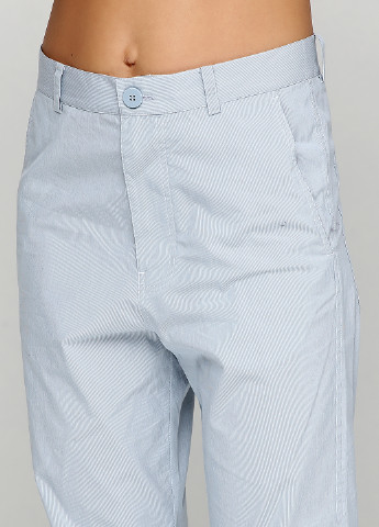 Голубые кэжуал демисезонные брюки Cos