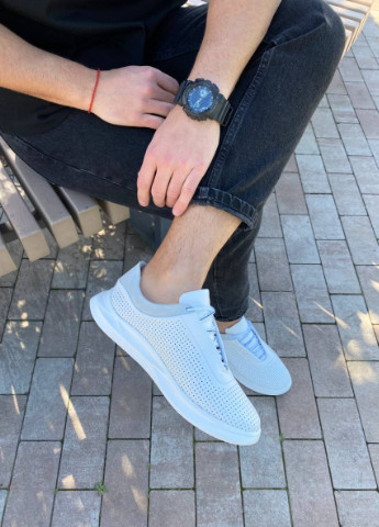 Белые демисезонные кроссовки shoesband Brand