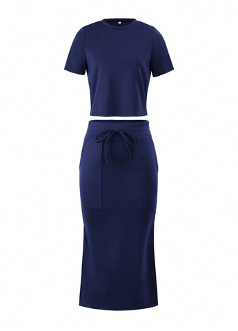 Костюм (футболка, юбка) SHEIN (352192575)