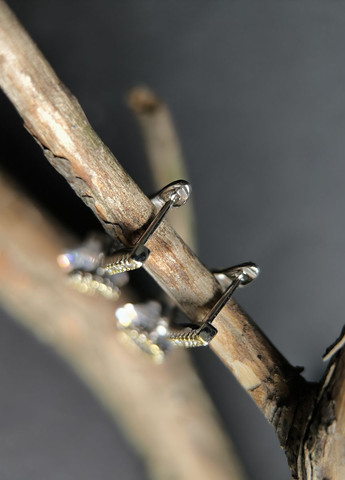 Серьги Silver Flame (350941233)