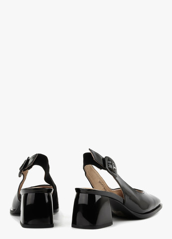 Le'BERDES Туфли слингбеки черный з натуральная кожа, украина — демисезон (328003878)