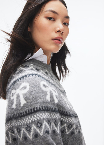 Сірий зимовий джемпер джемпер H&M