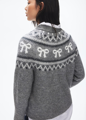 Сірий зимовий джемпер джемпер H&M