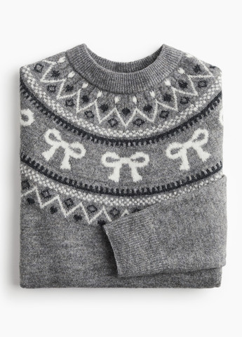 Сірий зимовий джемпер джемпер H&M