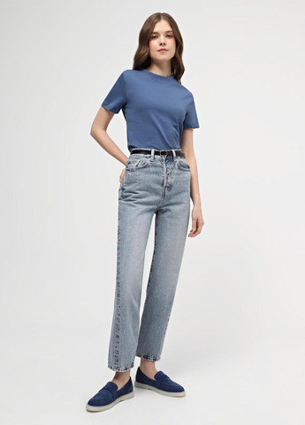 Braska Туфлі лофери синій з натуральна замша, — демісезон (363354083)