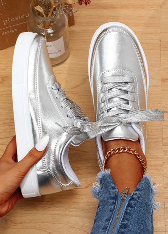 Сріблясті кеди SHEIN