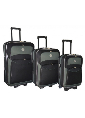 Набор из 3 чемоданов. 55х39х20 / 66х46х(24+5) / 76х50х(28+5) см Bonro (253192982)