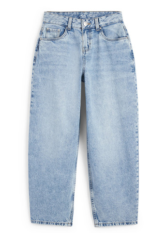 Синие демисезонные мешковатые, бойфренды джинсы C&A