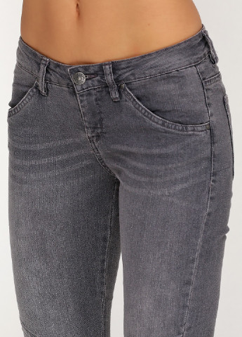 Серые демисезонные джинсы Esmara