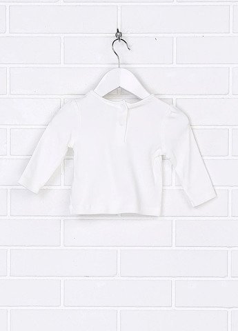 Молочный демисезонный кэжуал лонгслив C&A с рисунком