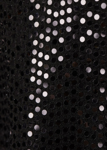 Черное коктейльное платье с пайетками H&M однотонное