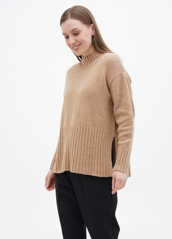 Светло-коричневый зимний свитер Laurel