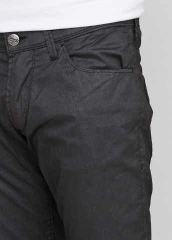 Черные кэжуал демисезонные прямые брюки Energie