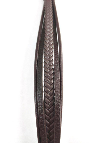 Кожаный коричневый браслет с гравировкой No Brand (254398595)