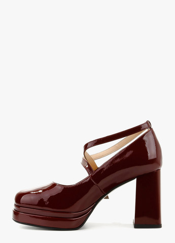 Le'BERDES Туфлі мері джейн бордовий з натуральна шкіра, україна — демісезон (322646297)