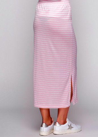 Светло-розовая кэжуал юбка F'91 макси