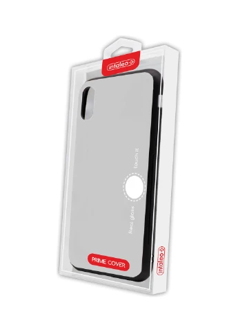 Чохол (Real Glass) для Apple iPhone X (білий) Intaleo для Apple iPhone X (белый) (131340233)