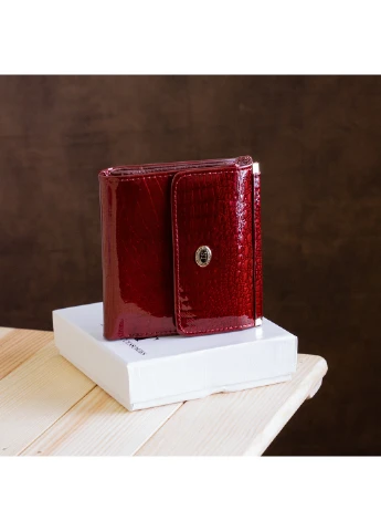 Жіночий шкіряний гаманець 9,5х10,5 см st leather (252133085)
