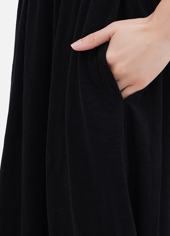 Чорна кежуал сукня кльош Boden однотонна