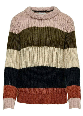 Комбінований зимовий светр джемпер Only