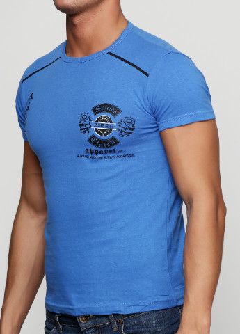 Синяя футболка Star Lion