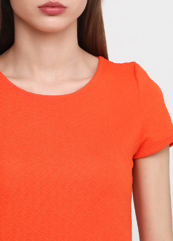 Оранжевая летняя футболка Pimkie