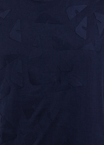 Темно-синя футболка Fendi