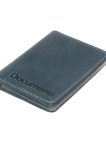 Подарочный набор №11 (ключница + обложка на права, ID паспорт) голубой DNK Leather (253942829)