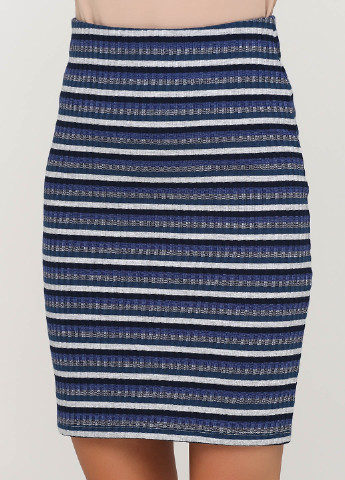 Синяя кэжуал юбка C&A карандаш