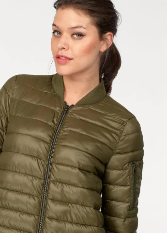 Оливковая демисезонная куртка Vero Moda