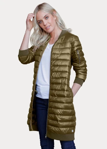 Оливковая демисезонная куртка Vero Moda