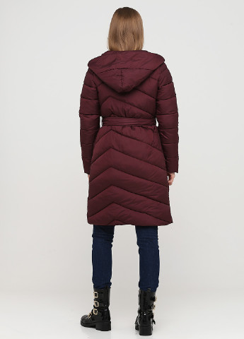 Бордовая зимняя куртка Xueziyu