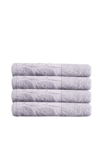 Рушник, 100% бавовна Leaves Gray колір сірий ЦБ-00281550 Soho сірий