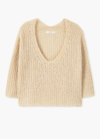 Бежевий демісезонний пуловер пуловер Mango
