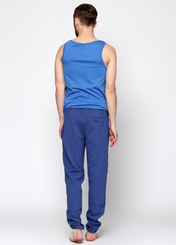 Синие кэжуал летние брюки Shik