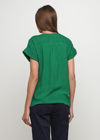 Зелёная блуза BRANDTEX COPENHAGEN