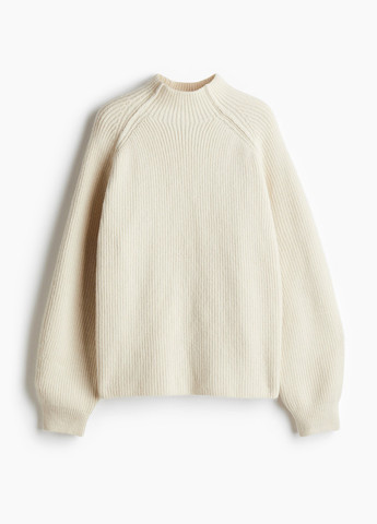 Кремовый демисезонный свитер H&M
