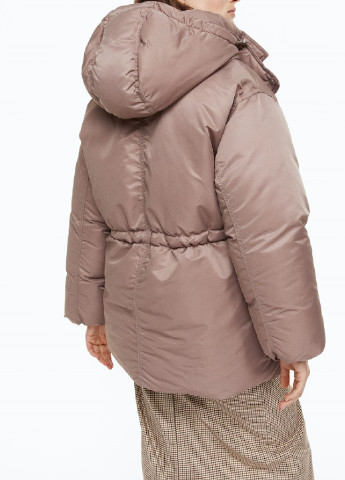 Світло-коричнева зимня куртка H&M