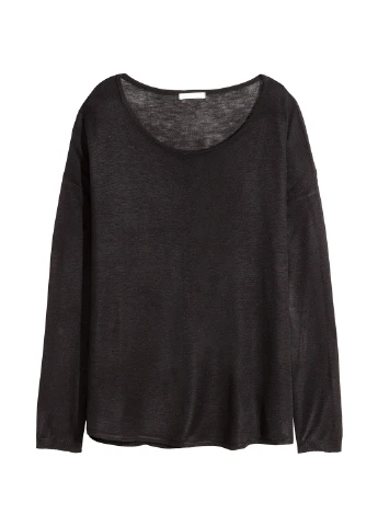 Черный демисезонный джемпер джемпер H&M