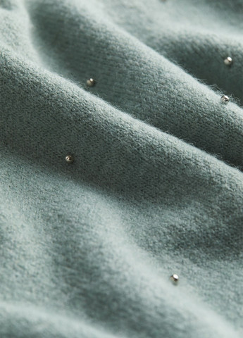 Серо-зеленый зимний джемпер джемпер H&M