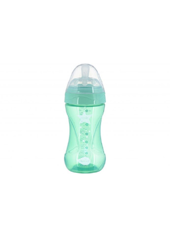 Пляшечка для годування Mimic Cool 250 мл зелена Nuvita (252241570)
