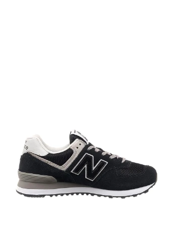 Черные всесезонные кроссовки ml574evb New Balance 574 Classic Gl