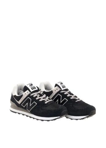 Черные всесезонные кроссовки ml574evb New Balance 574 Classic Gl