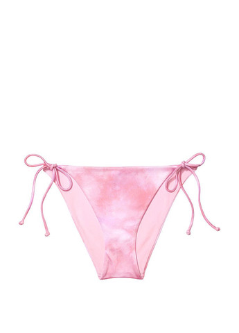 Розовый летний купальник (лиф, трусы) балконет Victoria's Secret