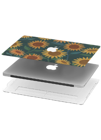 Чехол пластиковый для Apple MacBook Pro Retina 13 A1502 / А1425 Подсолнухи (Sunflowers) (6352-2352) MobiPrint (218865553)