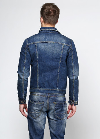 Темно-синяя демисезонная куртка Madoc Jeans
