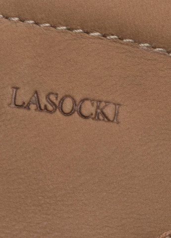 Осенние черевики wi20-aspen-02 Lasocki с логотипом, с тиснением