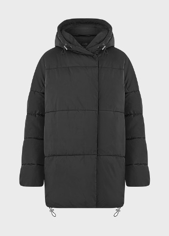 Черная зимняя куртка Oodji